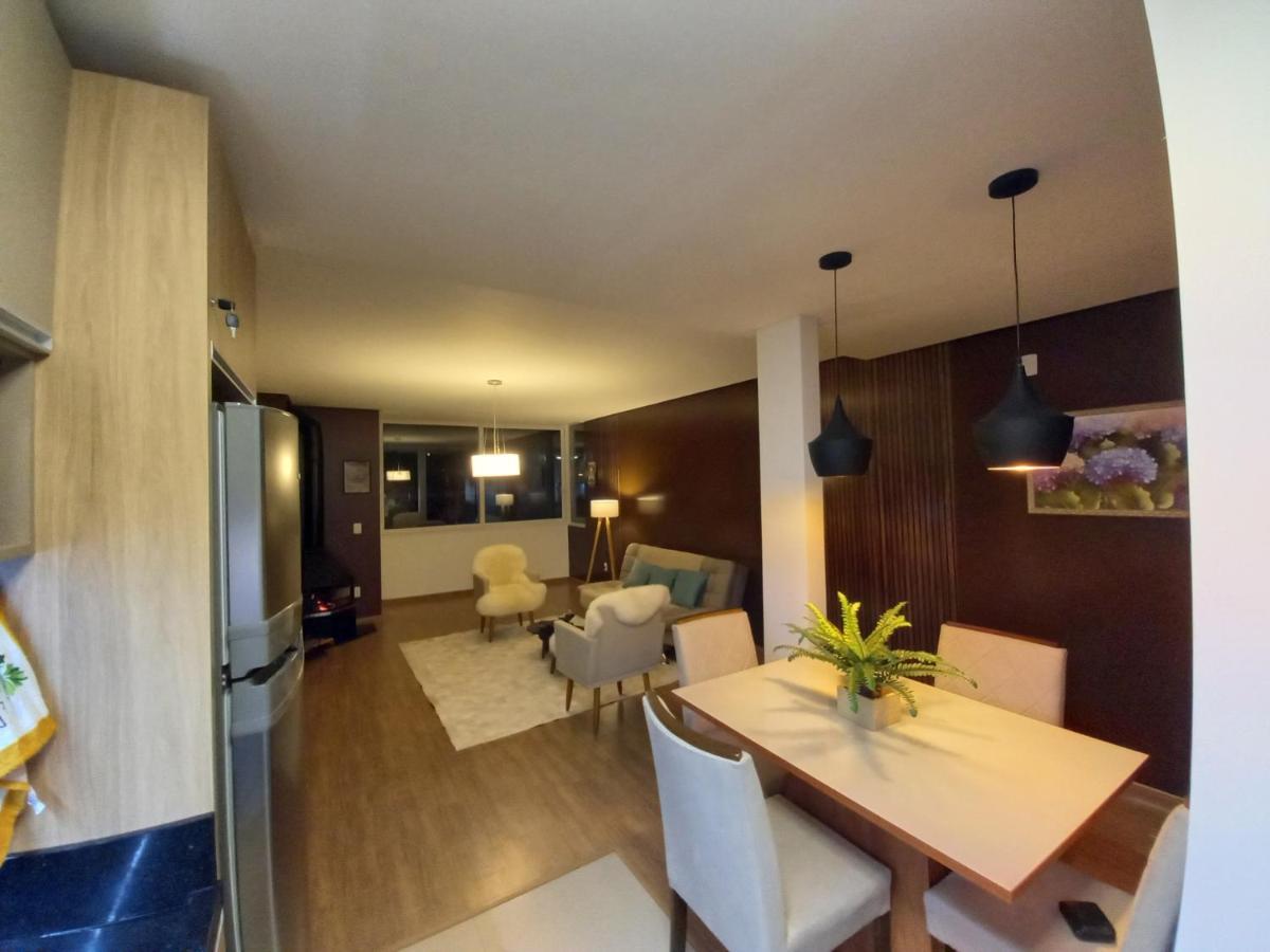 Gramado - Apartamento Aconchegante Com Lareira E Churrasqueira Екстериор снимка